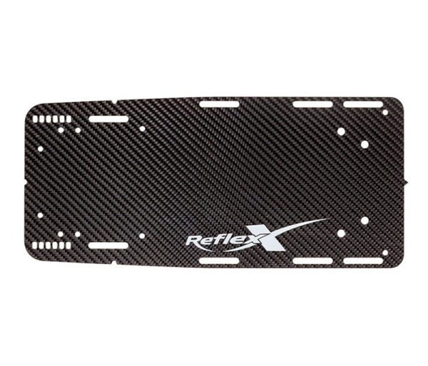 Blank Carbon Long Front Plate Size 12