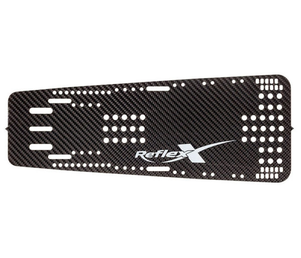 Blank Carbon Rear Slalom Plate - All Sizes